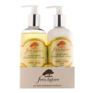 Fern and Fig Tree Grapefruit, Clementine and Pear Hand & Body Wash, Hand & Body Lotion Set